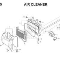 F25 Air Cleaner Thumb