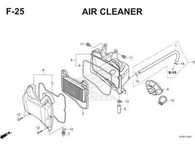 F25 Air Cleaner Thumb