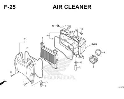 F25 Air Cleaner Thumb