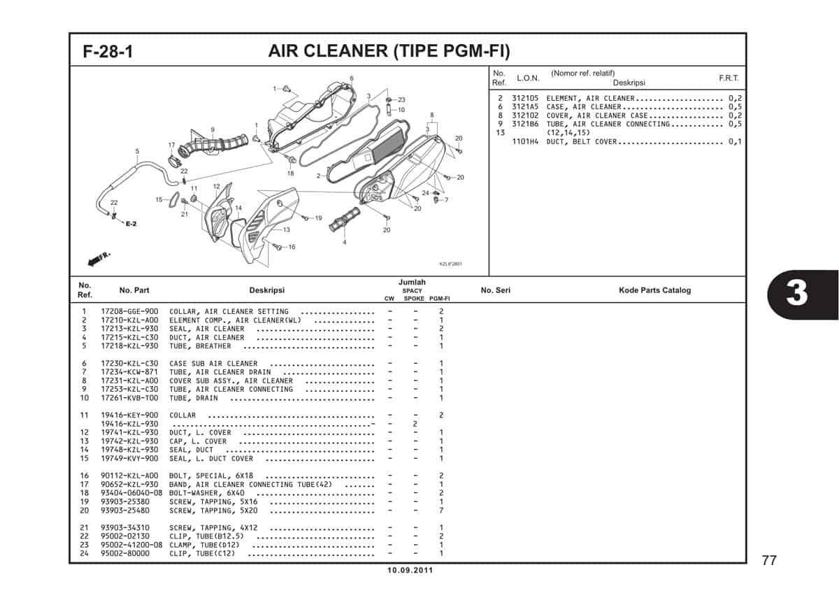  F28 1 Air Cleaner