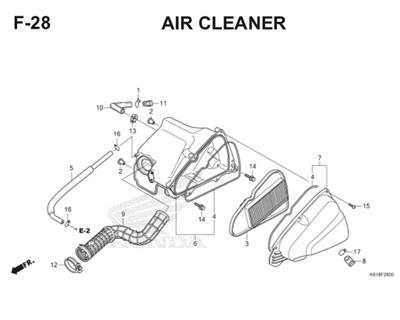 F28 Air Cleaner Thumb