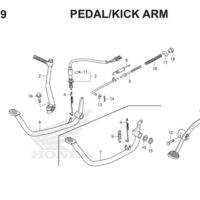 F29 Pedal Kick Arm Katalog Blade K47 Thumb