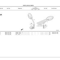 F3 – Mirror – Katalog Honda BeAT Street eSP