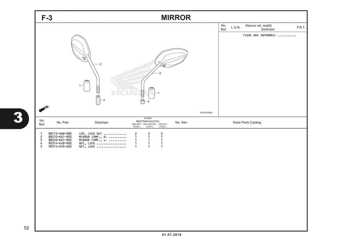  F3 Mirror