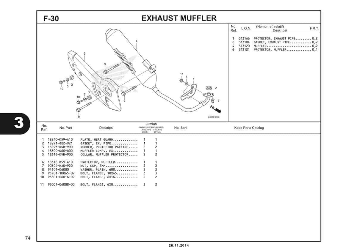  F30 Exhaust Muffler