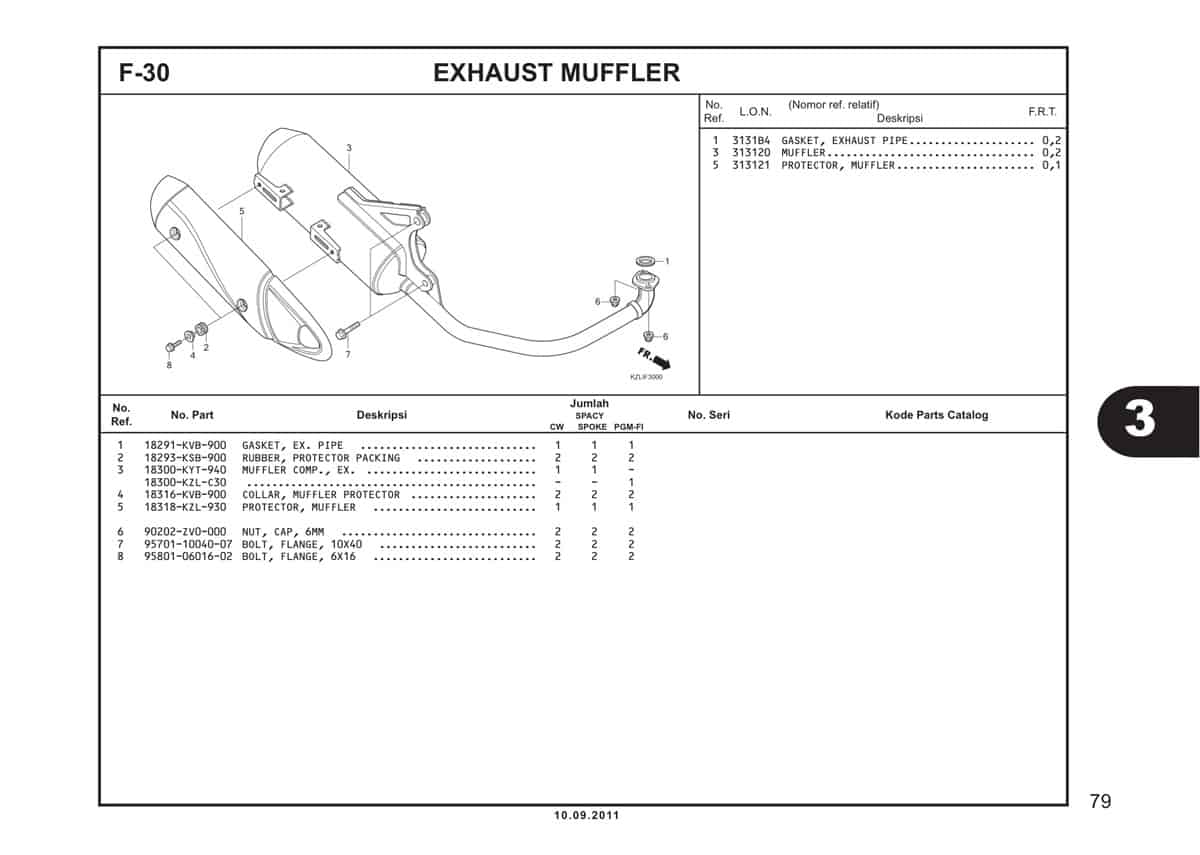  F30 Exhaust Muffler