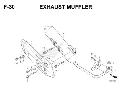 F30 Exhaust Muffler Thumb