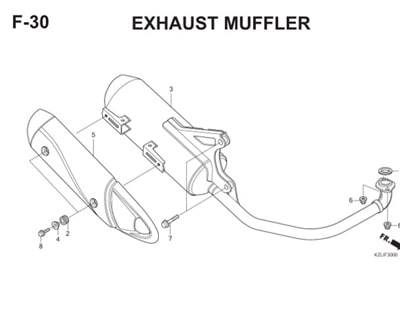 F30 Exhaust Muffler Thumb