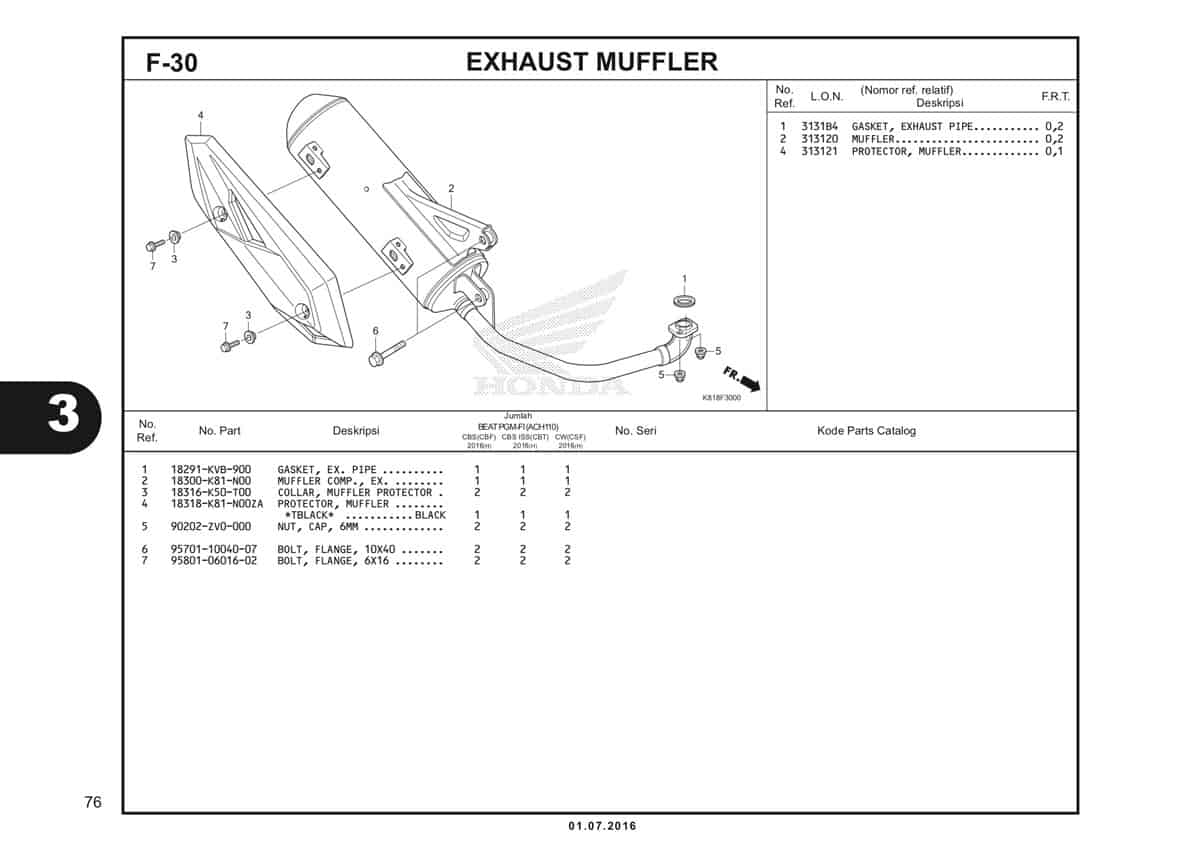  F30 Exhaust Muffler