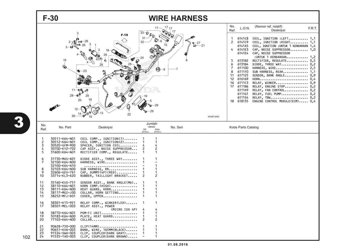 F30 Wire Harness 1