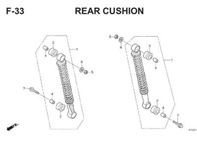 F33 Rear Cushion Thumb