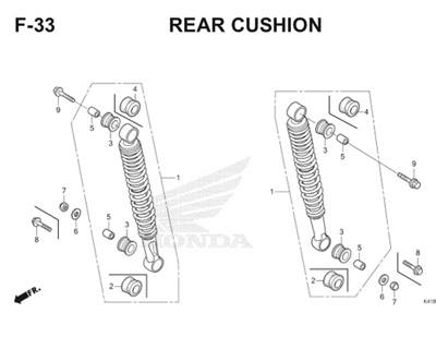 F33 Rear Cushion Thumb