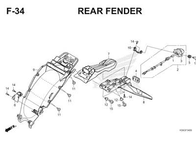 F34 Rear Fender Thumb