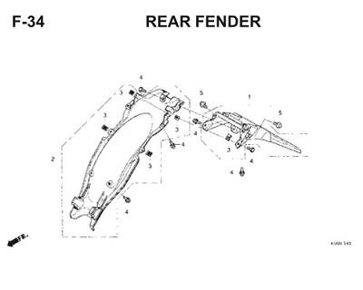 F34 Rear Fender Thumb