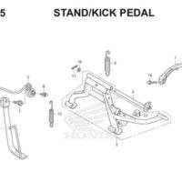 F35 Stand Kick Pedal Thumb