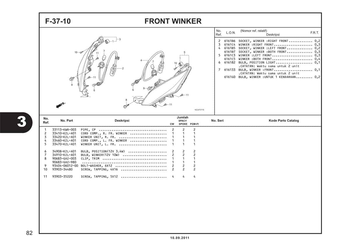  F37 10 Front Winker