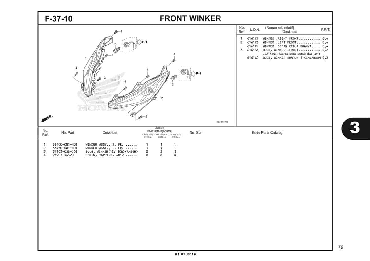  F37 10 Front Winker