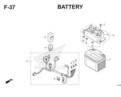 F37 Battery Thumb