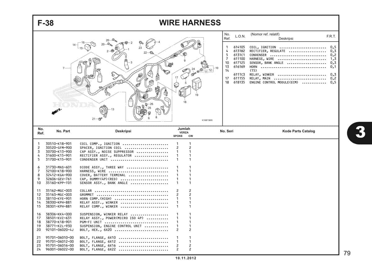  F38 Wire Harness 1