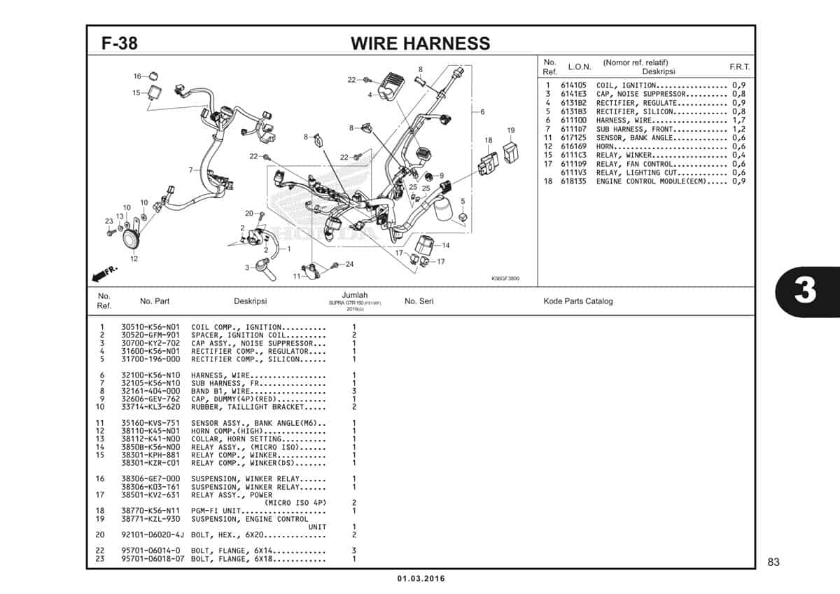  F38 Wire Harness 1