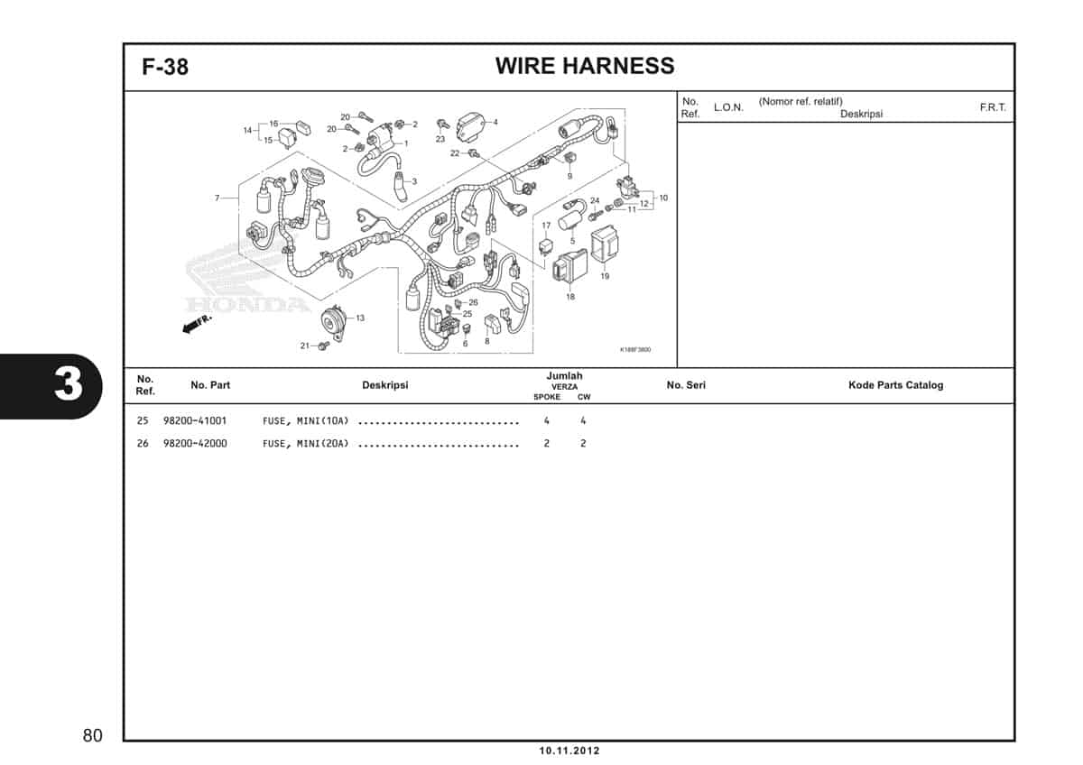  F38 Wire Harness 2