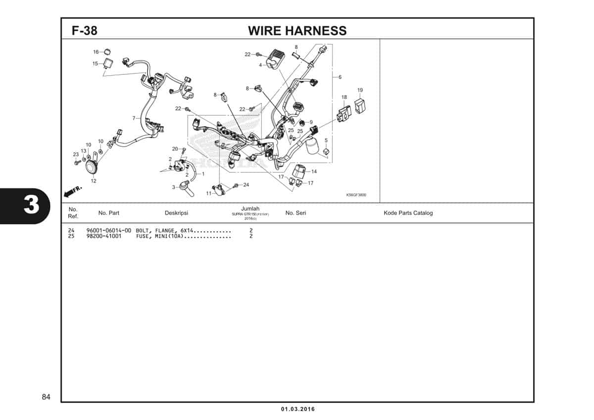 F38 Wire Harness 2