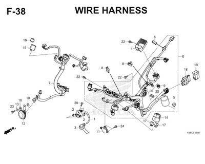 F38 Wire Harness Thumb