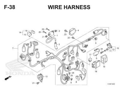 F38 Wire Harness Thumb