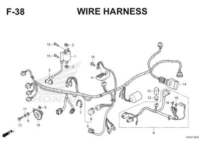 F38 Wire Harness Thumb