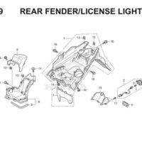 F39 Rear Fender License Light Thumb