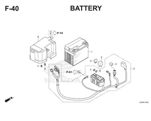 F40 Battery Thumb