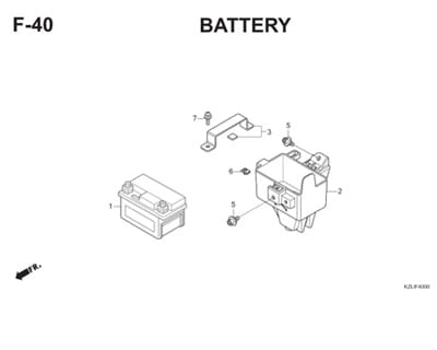 F40 Battery Thumb