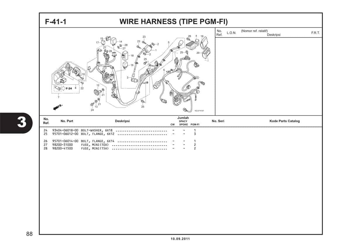  F41 1 Wire Harness 2