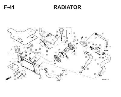 F41 Radiator Thumb