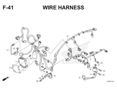 F41 Wire Harness Thumb