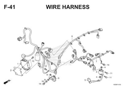 F41 Wire Harness Thumb