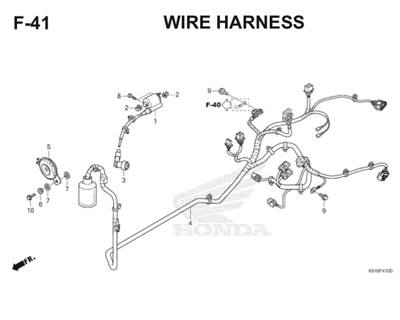 F41 Wire Harness Thumb