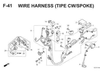 F41 Wire Harness Thumb