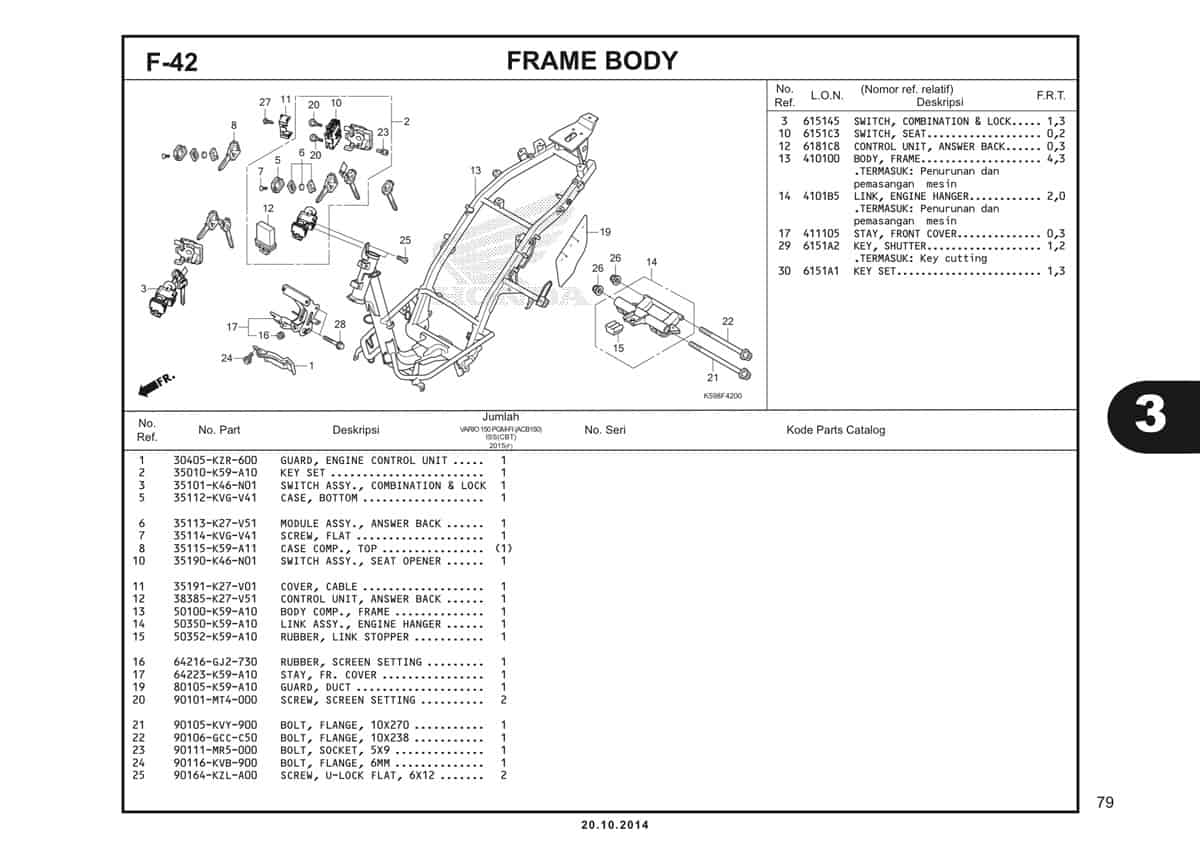  F42 Frame Body 1