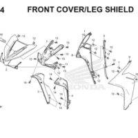 F44 Front Cover Leg Shield Katalog Blade K47 Thumb