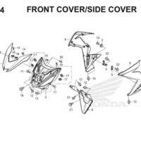 F44 Front Cover Side Cover Thumb