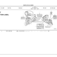 F47 – Caution Label – Katalog Honda BeAT Street eSP