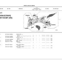 F48 1 Mark Stripe Katalog Honda BeAT Street eSP