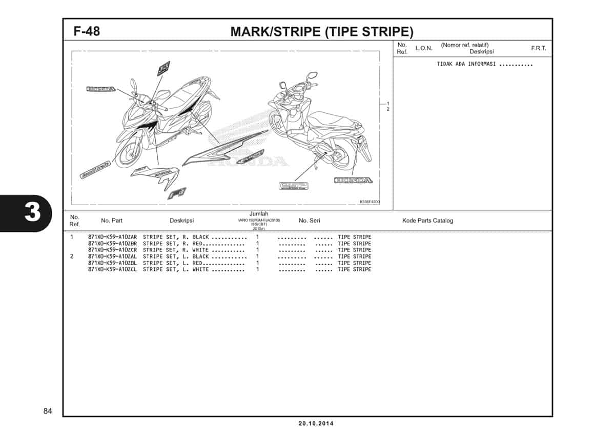  F48 Mark Stripe