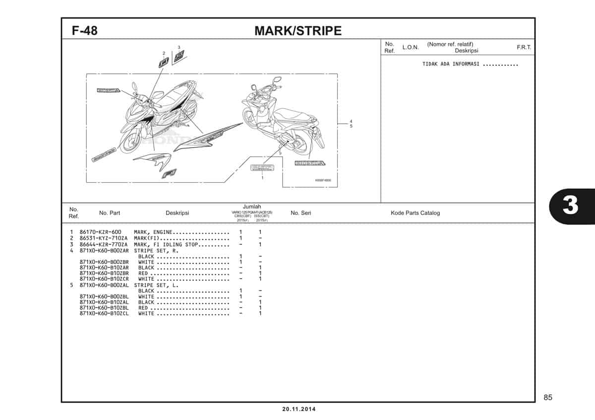  F48 Mark Stripe