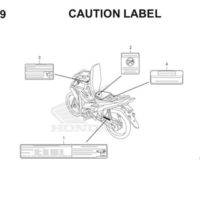 F49 Caution Label Katalog Blade K47 Thumb