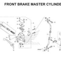 F5 Front Brake Master Cylinder Katalog Blade K47 Thumb