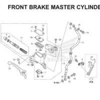 F5 Front Brake Master Cylinder Thumb