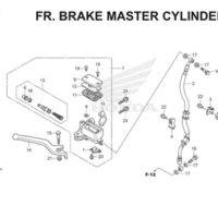 F5 Front Brake Master Cylinder Thumb