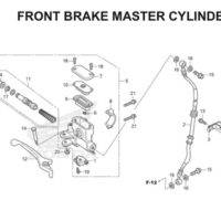 F5 Front Brake Master Cylinder Thumb